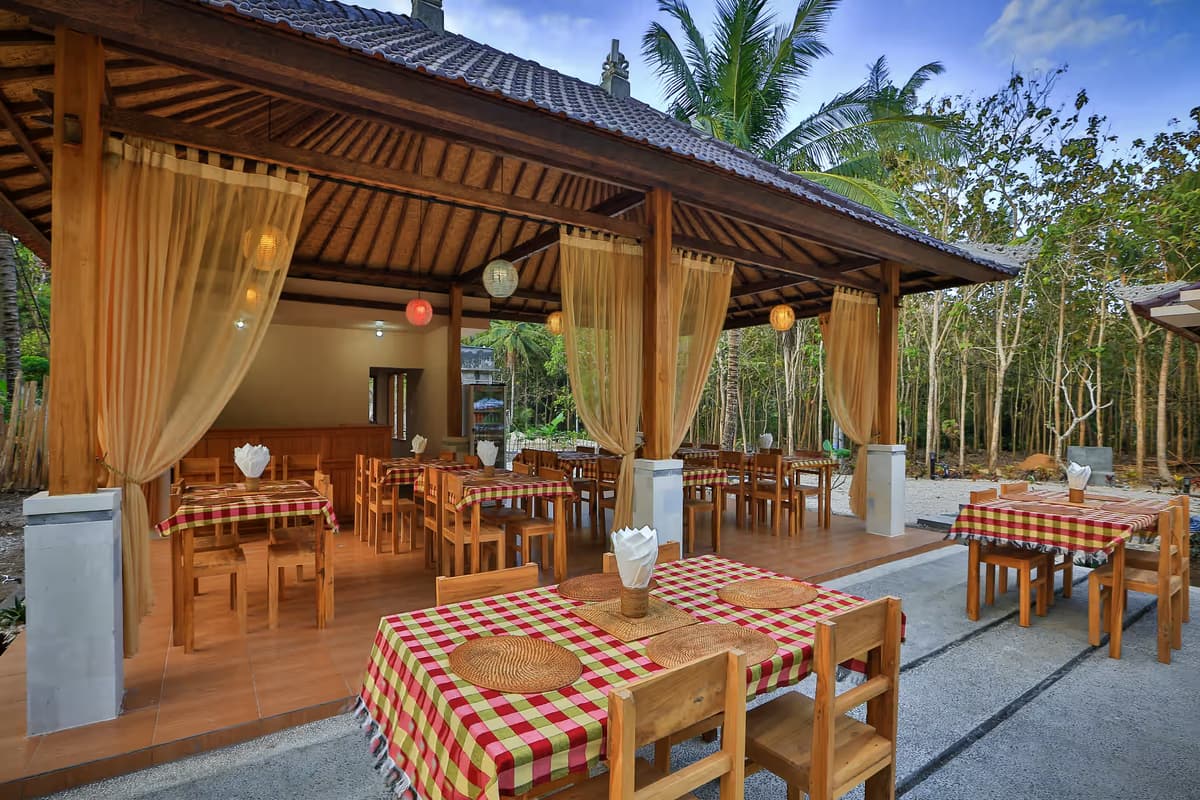 Dining space at KAVANA